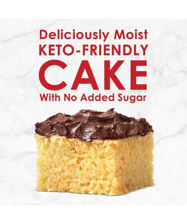 Duncan Hines Keto Friendly Classic Yellow Cake Mix - Gluten Free, Zero Sugar Added - 10.6 oz - Buy Online on GoSupps.com