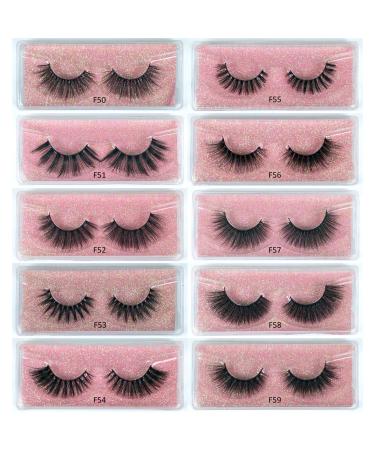 3D Mink Lashes Wholesale - Natural False Eyelashes Pack - 30 Pairs Faux Mink Eyelashes - Bulk Makeup Fake Lashes - Mix Styles - 1 Pair Included - Buy Online on GoSupps.com