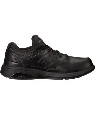 New Balance Men's 813 V1 Walking Shoe 9.5 Black/Black - Lace-up Comfort and Support - Buy Online on GoSupps.com