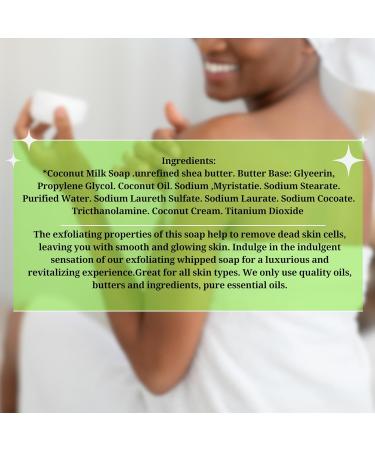 Whipped Soap Body Wash - Coconut Lime Scent | Luxurious Moisturizing Cleanser for All Skin Types | Shop Internationally - Buy Online on GoSupps.com