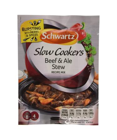 Schwartz Slow Cooker Beef and Ale Stew Mix 43g