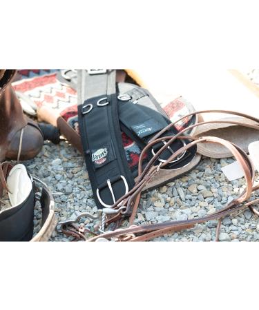 Weaver Leather Felt-Lined Smart Cinch - 32-Inch Straight Black | Durable & Comfortable for Your Horse - Buy Online on GoSupps.com
