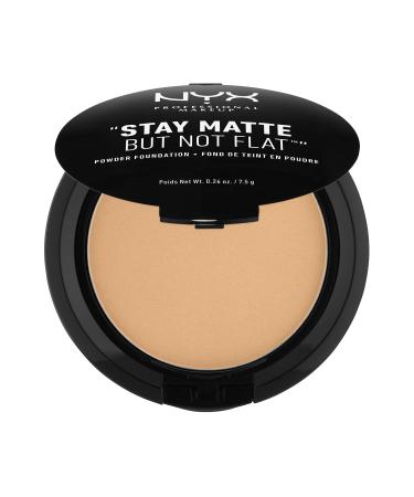 NYX PROFESSIONAL MAKEUP Stay Matte But Not Flat Powder Foundation  Soft Beige