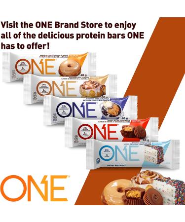 One Brands Birthday Cake Protein Bar - 12 Pack (2.12 oz each) - Healthy Snack - Buy Online on GoSupps.com