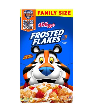Kellogg's Frosted Flakes Cereal 24 oz Box (Pack of 3) | Original 1.5 Pound | 7 Vitamins & Minerals | Breakfast Cereal - Buy Online on GoSupps.com