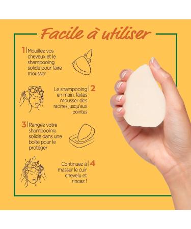  Garnier Garnier Ultra Doux Solid Honey Protective Shampoo 60g - Buy Online on GoSupps.com