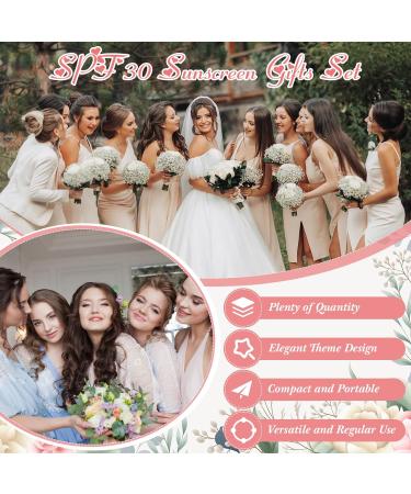 36 Pcs Mini Sunscreen Bulk for Summer Party Wedding SPF 30 Water Resistant Sunscreen Lotion Bulk 1oz Travel Size for Thank You Gifts Wedding Party Supplies (Floral) 36 Floral - Buy Online on GoSupps.com