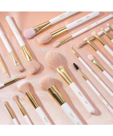 BEILI Professional Makeup Brush Set 20 Pieces Makeup Brushes Set Vegan Makeup Brush with Eyeshadow Brush for Foundation Eyeshadow Powder Contour Kabuki Rouge Eyeliner 20PC-pink - Buy Online on GoSupps.com