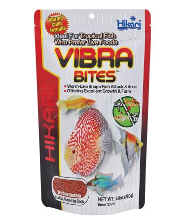 Hikari Tropical Vibra Bites Fish Food 9.8 Ounce (Pack of 1)