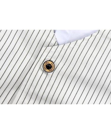 AmzBarley Baby Boys Gentleman Suit Outfit | Ivory Tuxedo Rompers 3-4 Years - Buy Online on GoSupps.com