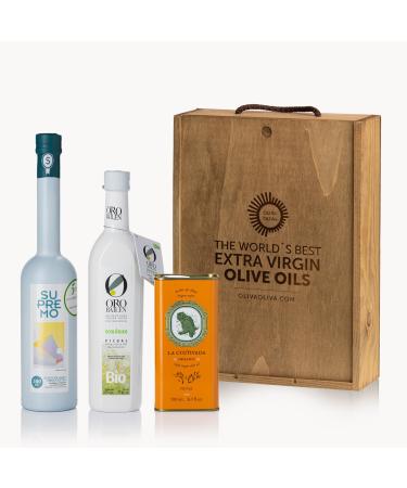 olivaoliva World's Best Organic Oils BIOL 2023 Gift Set 3x500ml