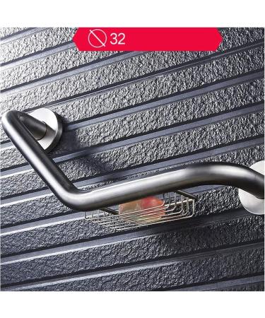 Toilet Safety Armrest Grab Bar Anti Slip Grab Bars for Bathroom Upgrade Bathroom Grab Bar 11.5X11.5 inch Angled Bath Handrail Home Wall Mo - Buy Online on GoSupps.com