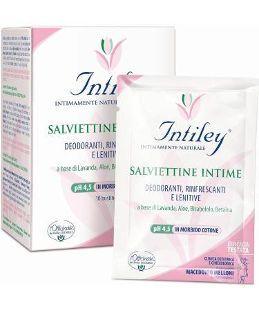 Buy SOS Dr. Ciccarelli Intiley Intimate Care Wipes (Pack of 2) - 10 Pieces - 96.67 ml | International Shipping Available - Buy Online on GoSupps.com