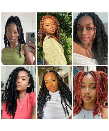 Marley Twist Braiding Hair 12 Inch - Ideal for Faux Locs, Passion Twist, Butterfly Locs - Afro Kinky Curly Hair Extensions - Buy Online on GoSupps.com