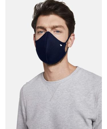 TOM TAILOR Men's Reusable Fabric Mask - Sky Captain Blue | 10668 | International Shipping Available - Buy Online on GoSupps.com
