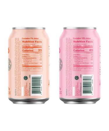 OLIPOP Pink Pops Variety Pack - Prebiotic Healthy Soda with Plant Fiber for Digestive Health (12 oz 12-Pack) - Buy Online on GoSupps.com