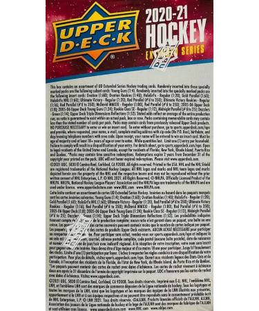 2020/21 Upper Deck Extended Series NHL Hockey Blaster Box - 7 Packs | Young Guns Rookie Cards - Buy Online on GoSupps.com