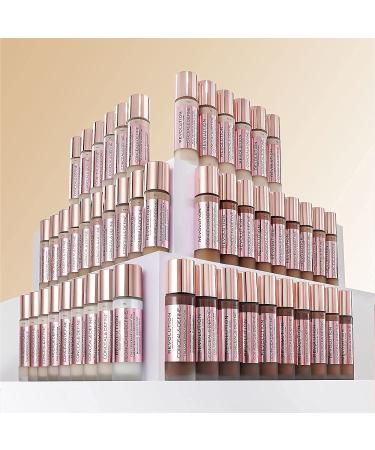Makeup Revolution Conceal & Define Cream Foundation for Light Skin Tones - Full Coverage, Vegan, and Cruelty-Free - F4 23ml - Buy Online on GoSupps.com