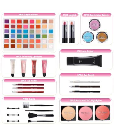 Hot Sugar Makeup Kit - All-in-One Gift Set for Preteen Girls & Teens | Perfect Birthday & Christmas Makeup for Ages 10-18 - Buy Online on GoSupps.com