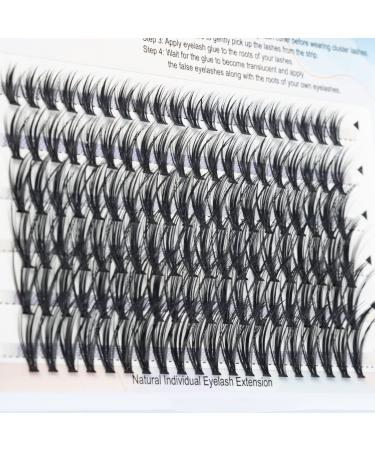 MAEXUS Lash Clusters DIY Eyelash Extensions 120 Clusters Lashes C Curl Individual Lashes Eyelash Clusters Extensions Wispy Lashes Cluster (0.07C  8mm-16mm MIX) - Buy Online on GoSupps.com
