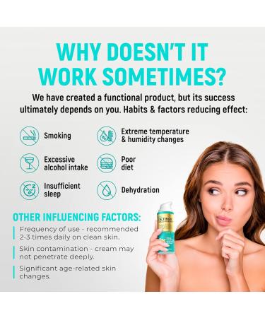 Bakuchiol Cream for Face | Natural Retinol Alternative Anti-Aging Moisturizer with Hyaluronic Acid Vitamins C F E & Bio Oil - Buy Online on GoSupps.com