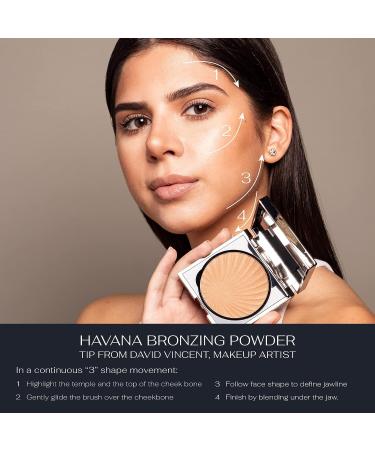 Lise Watier Havana Bronzing Powder 0.35 oz - Get the Sun-Kissed Glow You Desire! - Buy Online on GoSupps.com