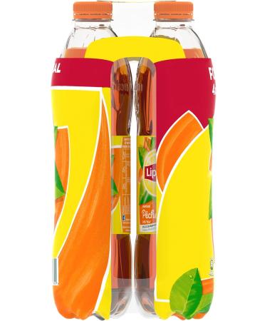  Lipton Lipton Ice Tea Peach Flavor Iced Tea 4 x 1.5 L - Buy Online on GoSupps.com