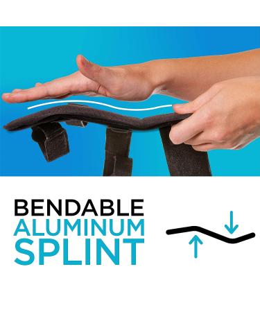 BraceAbility Two Finger Immobilizer - Hand & Buddy Splint Cast for Broken Joints - Mallet/Trigger Finger Extension - Medium Size - Buy Online on GoSupps.com