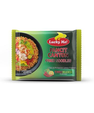Lucky Me Instant Pancit Canton Instant Noodles with Chilli and Citrus Fruit Flavour Chow Mein Chili-mansi Flavour 60gx6packs 360g Product of Phillipine Filipino Noodles Chillimansi 360 g (Pack of 1) - Buy Online on GoSupps.com