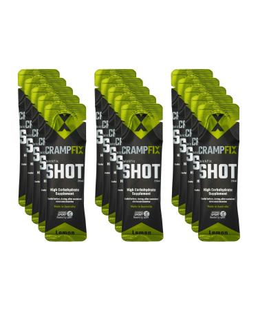 Sports Shot Prevents and Relieves Muscle Cramps in Seconds Easy Carry Sachets 15 Pack All Natural Lemon