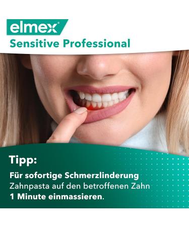 Elmex Toothpaste Sensitive Professional 75 ml | Fast Pain Relief & Cavity Protection for Sensitive Teeth - Shop Now! - Buy Online on GoSupps.com