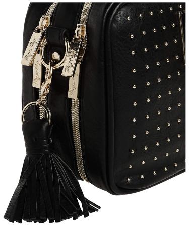 Chelsea + Cole Itzy Ritzy Crossbody Diaper Bag - Black Sweetheart Print | 6 Pockets, Changing Pad & Tassel - Buy Online on GoSupps.com