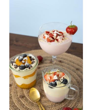 Buy Super Creamy Vanilla Call Curd Dessert - Quick & Tasty Milkshake Base | 20 x 55g | International Shipping - Buy Online on GoSupps.com