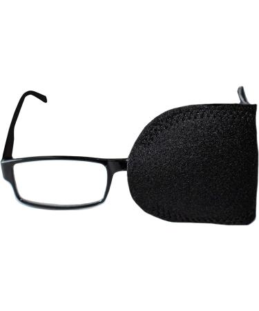 Universal Black Pocket Eye Patch for Adults | Comfortable & Stylish Eye Care | International Shipping Available - Buy Online on GoSupps.com