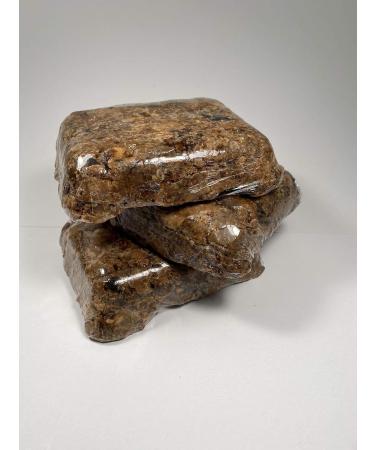 Organic Raw African Black Soap - 100% Vegetable Chemical-Free & Cruelty-Free | Fight Skin Conditions | Nature's Beauty Secret from Ghana - Buy Online on GoSupps.com