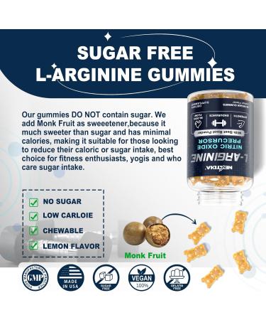 Nextdia Magnesium Glycinate Gummies + L Arginine Gummies - Buy Online on GoSupps.com