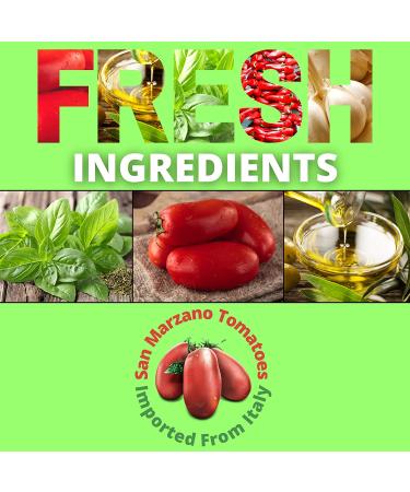 Due Amici Marinara Pasta Sauce - Keto/Vegan - Imported Italian Tomatoes - No Sugar, Low Carb, Gluten Free - Pack of 1 - Buy Online on GoSupps.com