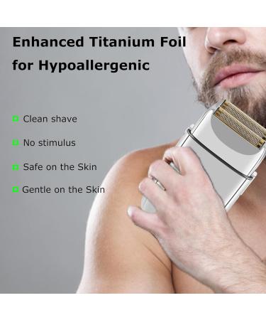 KEMEI Metal Professional Double Electric Shaver for Men | Cordless Rechargeable Razor & Beard Trimmer | Barber Supplies - Shop Internationally - Buy Online on GoSupps.com