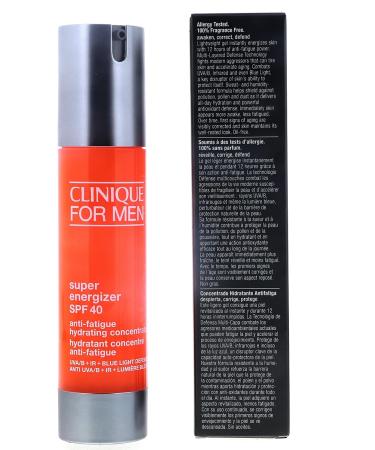 Men's Super Energizer Anti-Fatigue Hydrating Concentrate SPF 25 - 1.7oz - Buy Online on GoSupps.com
