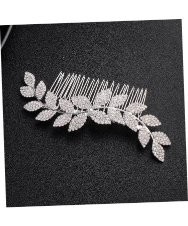 FRCOLOR Wedding Tiara Tiara Bridal Side Comb Crystal Hair Comb Bridal Comb Wedding Hair Comb Wedding Hair Accessories Bride Simple Wedding Headpiece - Buy Online on GoSupps.com