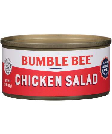 Bumble Bee Chicken Salad Snack on the Run Kit - Pack of 3, 3.5oz - Ready to Eat Protein Snack with Crackers & Spoon - Shelf Stable & Convenient - Buy Online on GoSupps.com