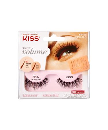 Kiss Kiss Eyelash Band True Volume - Ritzy 1 pack (1 x 2 pieces) Black 2 pieces (1 pack) - Buy Online on GoSupps.com