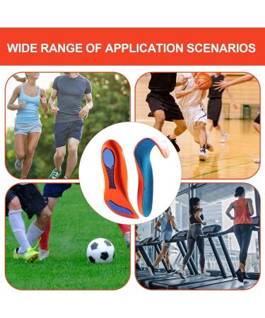Buy 1 Pair Orthopedic Comfort Insoles - Arch Support & Heel Cushioning for Sports Hiking & Casual Shoes (Size 35-36 - Buy Online on GoSupps.com