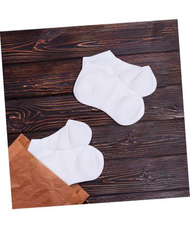 minkissy 3 Pairs Protective Socks Moisturizing Socks for Women Heels for Women Moisture Socks for Dry Feet Heel Moisturizing Socks Cracked Heel Socks Gel Pedicure Torn Socks White Miss Sebs - Buy Online on GoSupps.com