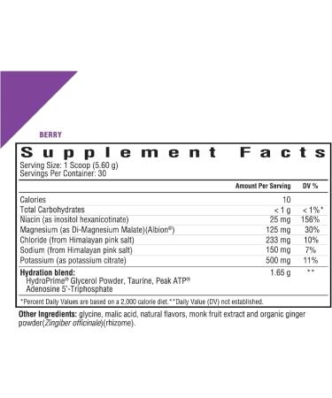Buy Seeking Health Optimal Electrolyte Powder - Berry Flavor | Vegan Hydration & Endurance Support | 30 Servings - Buy Online on GoSupps.com
