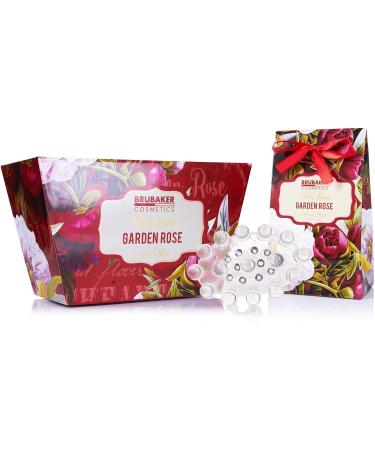 BRUBAKER Cosmetics Luxury Bath & Body Gift Basket - Garden Roses & Violets Scent - 7 Pcs Spa Gift Set for Women and Men - Buy Online on GoSupps.com