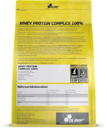 Olimp Whey Protein Complex 100% Salted Caramel - 700g | Premium Protein Supplement for Muscle Growth & Recovery | International Shipping Available - Buy Online on GoSupps.com