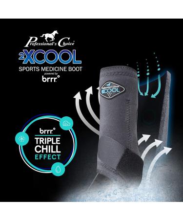 Professional's Choice 2XCOOL Sport Medical Boots - 4-Pack Medium Cheetah | International Shipping Available - Buy Online on GoSupps.com