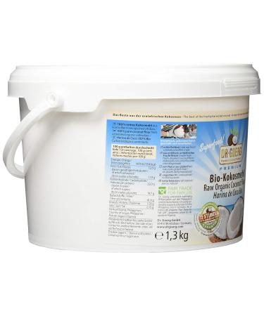 Dr. Goerg Premium Organic Coconut Flour - 1300g | Gluten-Free High Fiber International Shipping - Buy Online on GoSupps.com