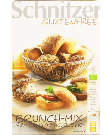 Schnitzer Assortment of Organic Gluten-Free Breads and Buns - Pack of 3